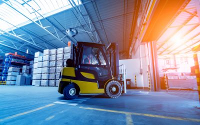 Moving Heavy Loads with a Forklift Can Be Dangerous