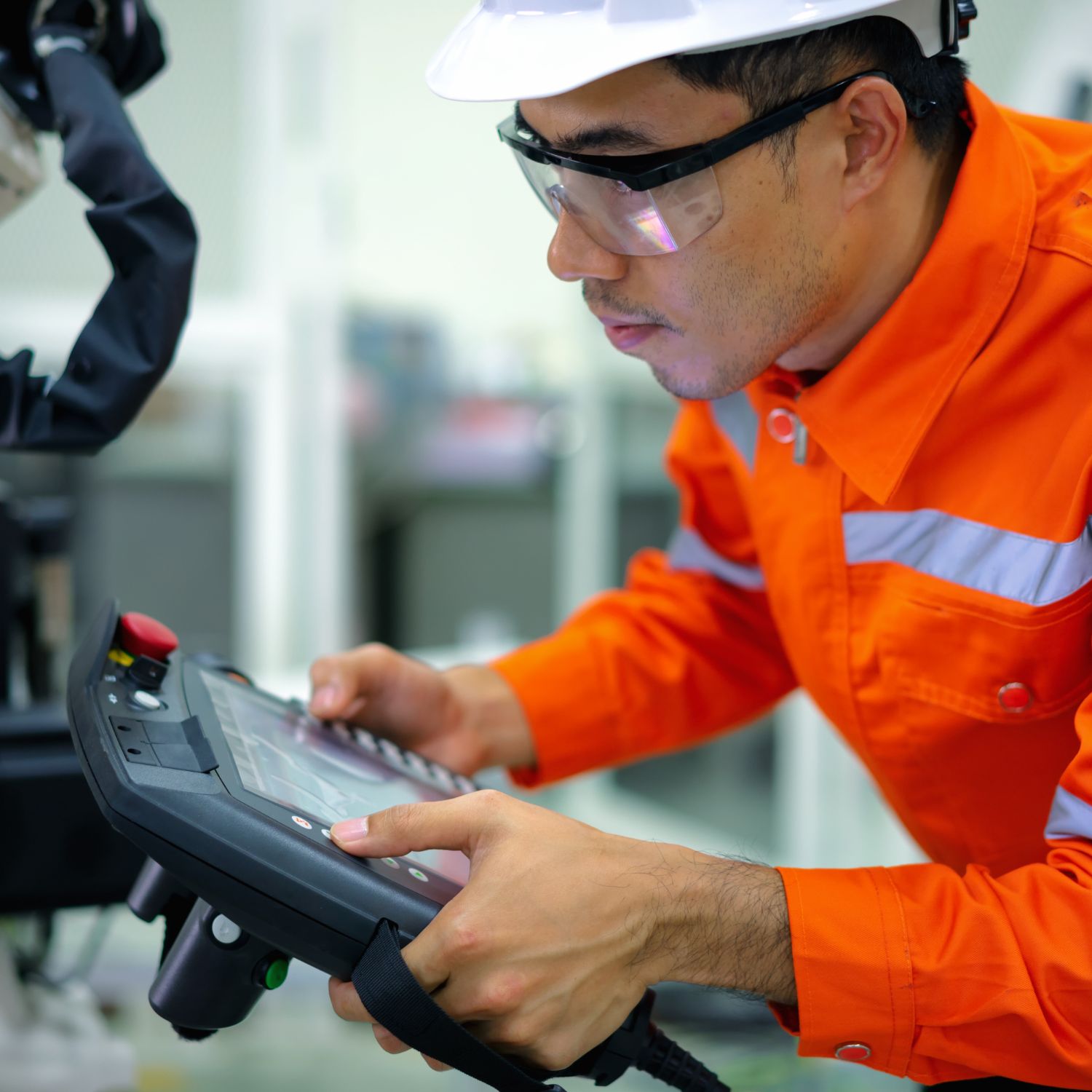 remote control controlled by an employee