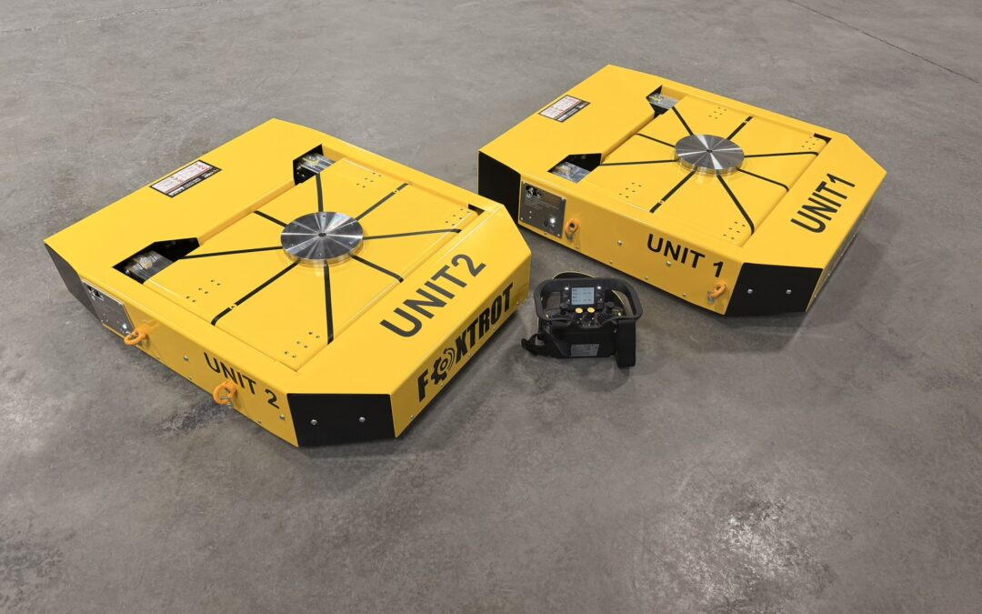 SMARDT | Moving Industrial Chillers with the OMNI Robot